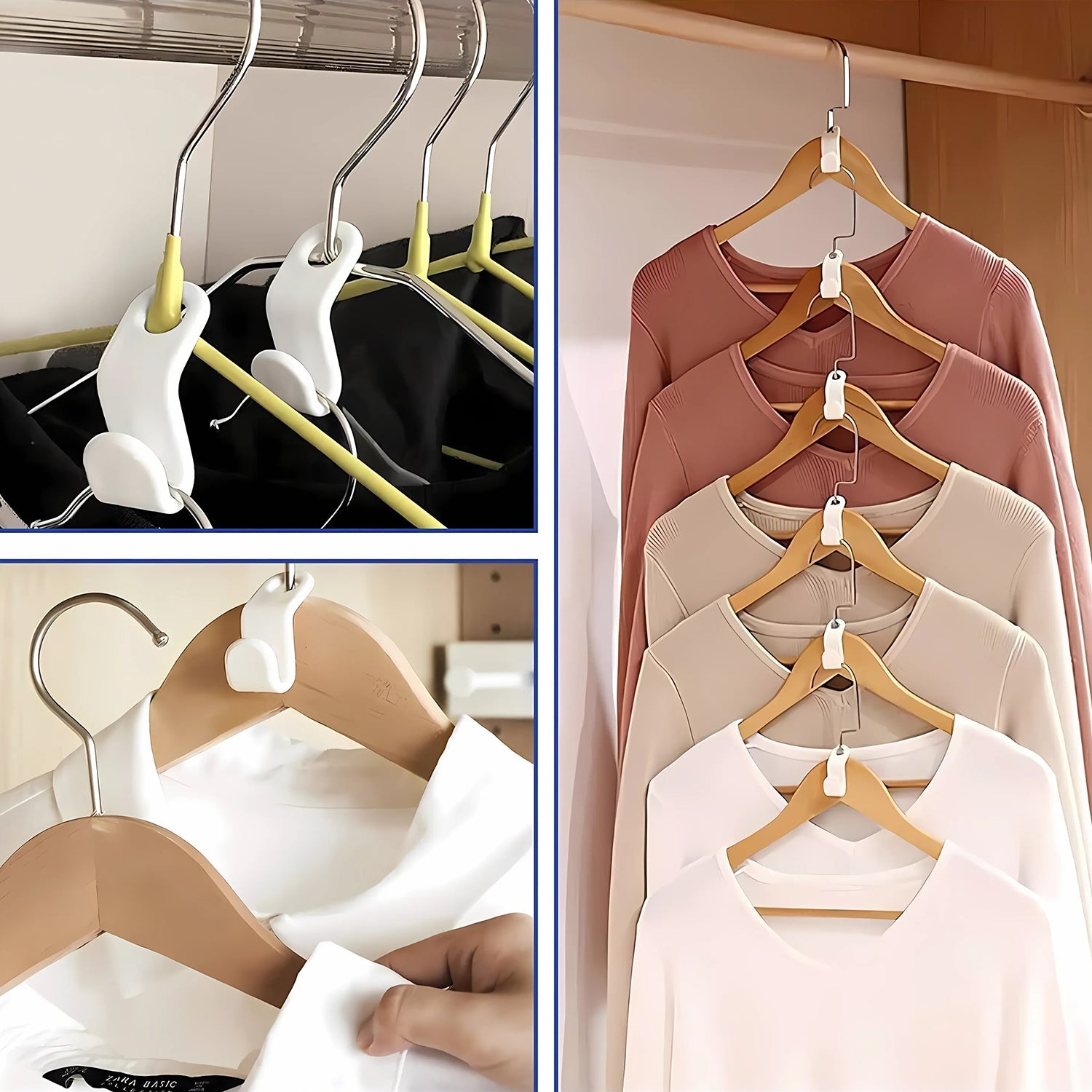 Assorted Color Hanger Connector Clips Assorted Color Hanger Connector Clips